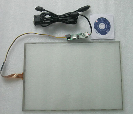 Interfaz USB vidrio resistente del panel táctil de 15 pulgadas con la película del regulador y de ITO de 0.188m m