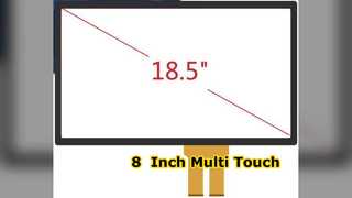 Pantalla táctil de 8. pulgadas Panel multitáctil de 0 puntos