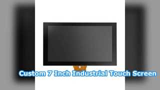 Panel de pantalla táctil capacitiva industrial personalizado de 7 pulgadas