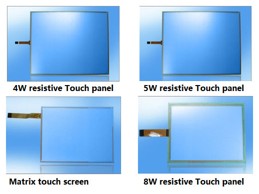 El panel resistente de la pantalla del militaryTouch del panel de tacto del vidrio USB 4W /5W /8W de ITO