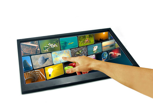 Monitores LCD ópticos del panel Cmos de la pantalla táctil del Usb 15 pulgadas con la alta resolución