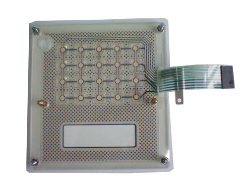 El panel del interruptor de membrana del LED, bóveda táctil y telclado numérico retroiluminado
