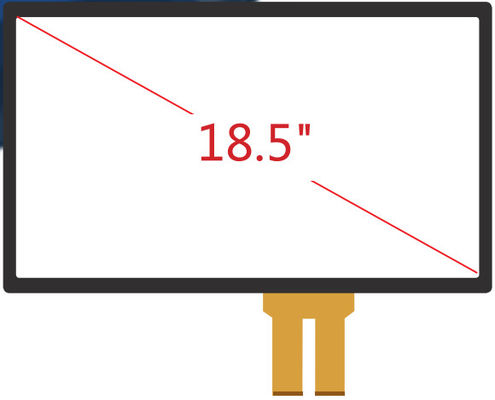 Pantalla táctil capacitiva TFT proyectada de 18,5 pulgadas
