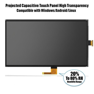Projected Capacitive Touch Panel High Transparency Compatible with Windows/Android/Linux 20% To 80% RH Humidity Range