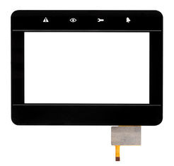 4,3 pulgadas G + G proyectaron la pantalla táctil capacitiva para el Tablet PC/quiosco, tacto de 5 puntos