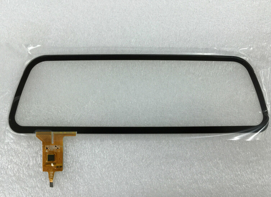 Pantalla táctil capacitiva proyectada GFF del finger para el espejo retrovisor del coche