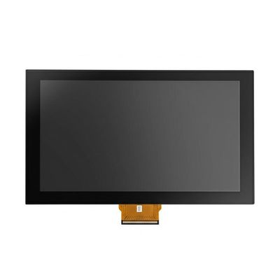 Pantalla táctil capacitiva de 7 pulgadas con alta transmisión ≥78% y tecnología COB personalizada para paneles industriales