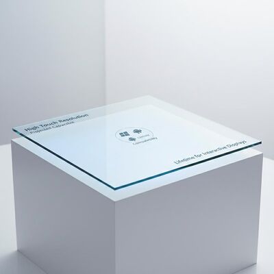 Panel táctil capacitivo proyectado de alta resolución con compatibilidad con Windows Android Linux y vida útil para pantallas interactivas